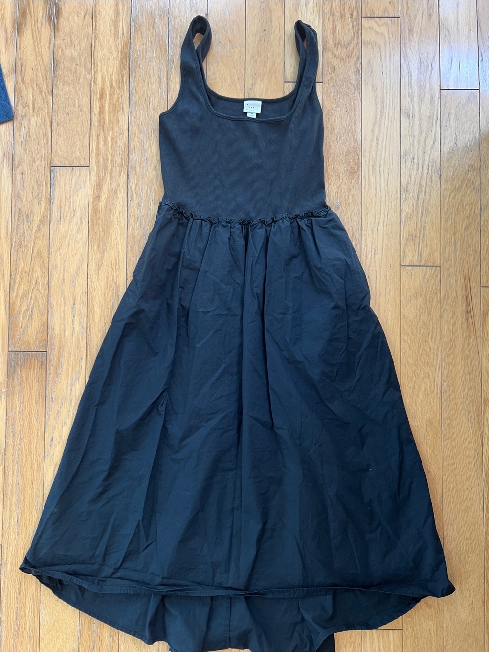 a new day Black Maxi Tank Dress